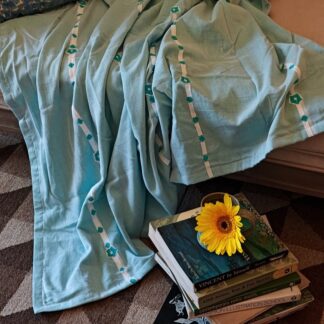 Calyz Layered Blue Summer Throw